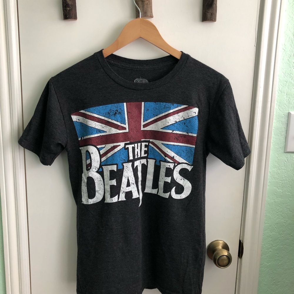 The Beatles Union Jack Band T-Shirt